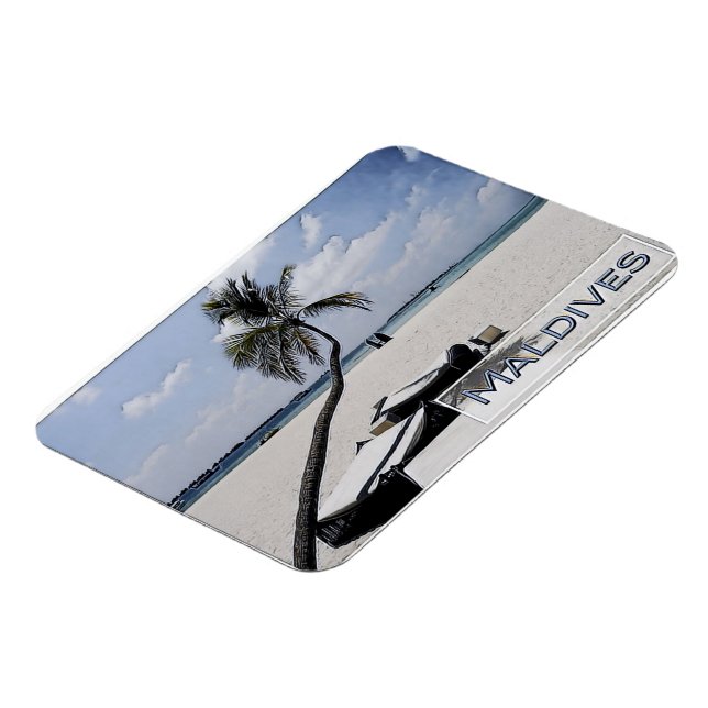 Ímã Maldivas - Praia Principal - (Left Side)