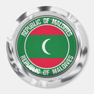 Imã Maldivas Round Emblem