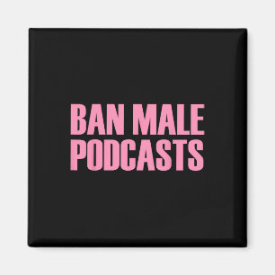 Imã Male Podcasts Roupa feminista
