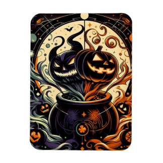 Ímã Malévolo Jack O'lantern Flexible Magnet