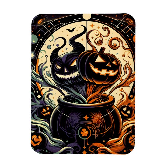 Ímã Malévolo Jack O'lantern Flexible Magnet (Vertical)