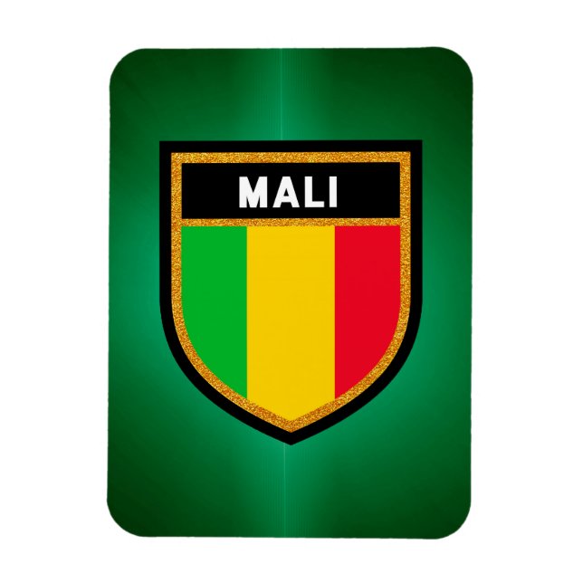 Ímã Mali Flag (Vertical)