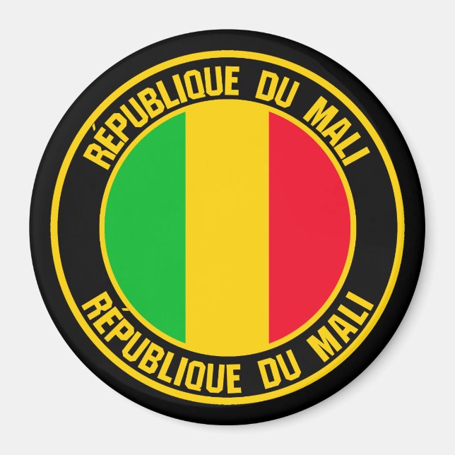 Imã Mali Round Emblem (Frente)