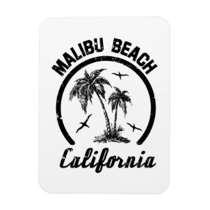 Ímã Malibu Beach