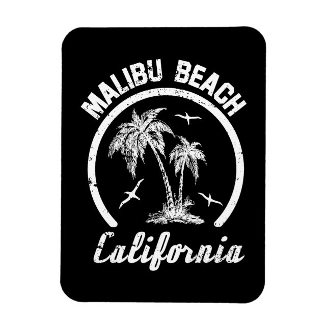 Ímã Malibu Beach (Vertical)
