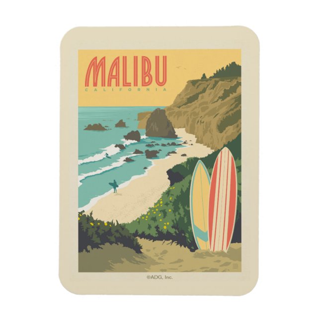 Ímã Malibu, Califórnia (Vertical)