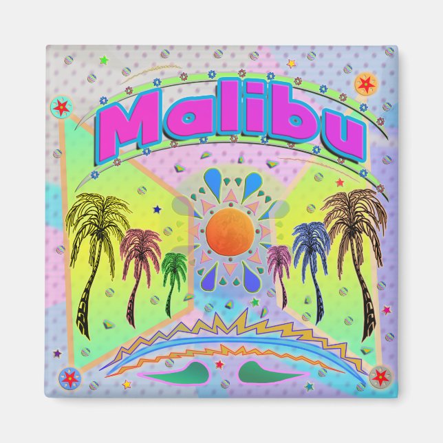 Imã Malibu Calm Desire Magnet (Frente)