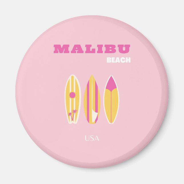 Imã Malibu, Praia Malibu, Papoila, Rosa (Frente)