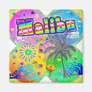 Imã Malibu Quadro Seasons Magnet