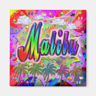 Imã Malibu Vista Express Magnet