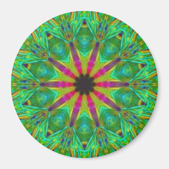 Imã Malkuth Qabalah Magnet (Frente)