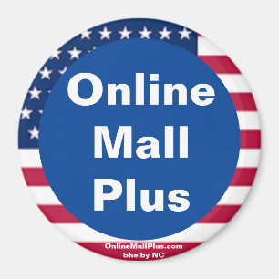Imã Mall Online Mais Magnet Patriótico