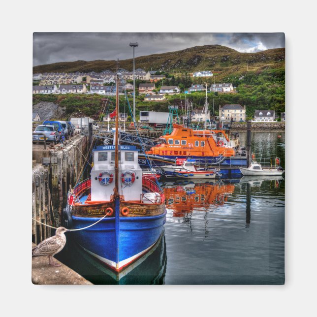 Imã Mallaig, Scotland Magnet (Frente)