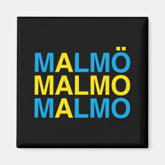 Imã MALMO Bandeira Sueca