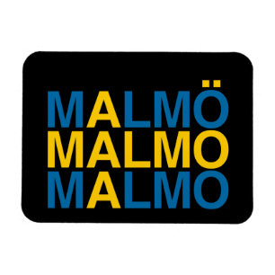 Ímã MALMO Bandeira Sueca