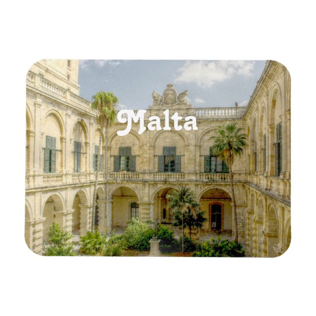 Ímã Malta Courtyard (Horizontal)