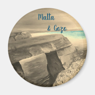 Imã Malta e Gozo souvenir Magnet