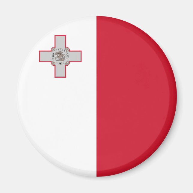 Imã Malta Flag Magnet (Frente)