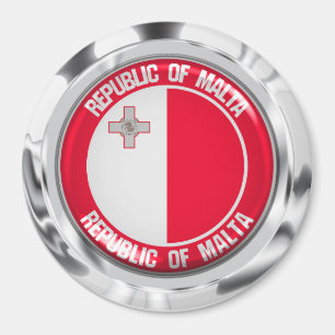 Imã Malta Round Emblem