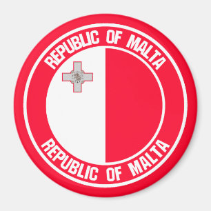 Imã Malta Round Emblem