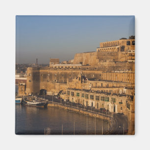 Imã Malta, Valletta, vista do porto a partir de Lower