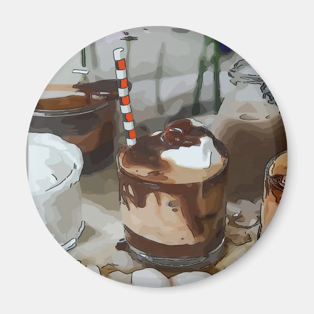 Imã Malte de chocolate (Frente)