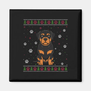 Imã Maltês Natal Sweet Xmas Pet Animal Dog Love