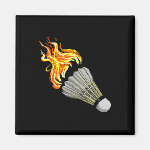Imã Malvado Badminton Flame Shuttle Art Sports