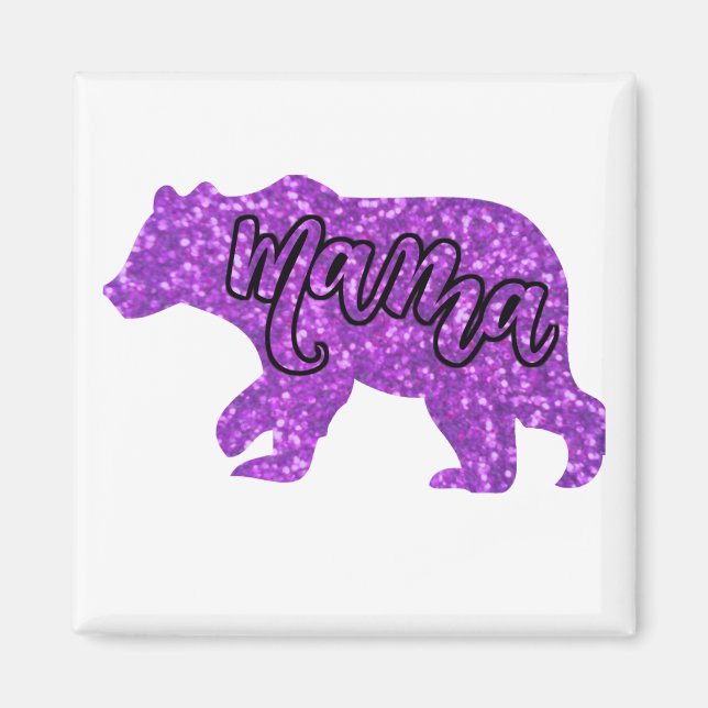 Imã Mama Bear Magnet (Frente)