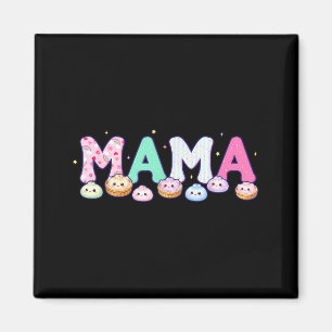 Imã Mama Bolinho Kawaii Garota de Aniversário Bolinho 