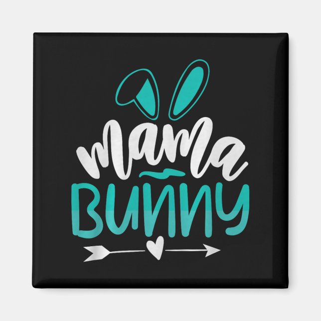 Imã Mama Bunny Premium Tri-blend  (Frente)
