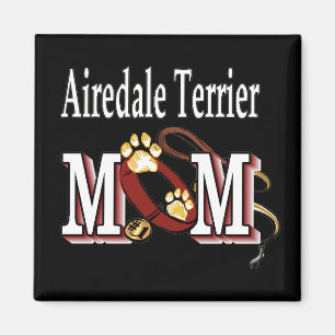 Imã MAMÃ de Airedale Terrier