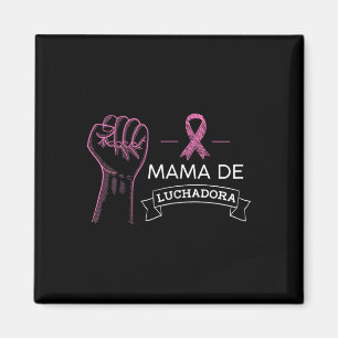 Imã Mama De Luchadora Sensibilização Para O Cancer Mam