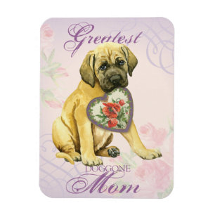 Ímã Mamã dos corações do Mastiff