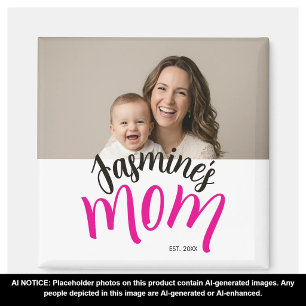 Imã Mama Estabeleceu o Nome da Criança Ano Novo Person
