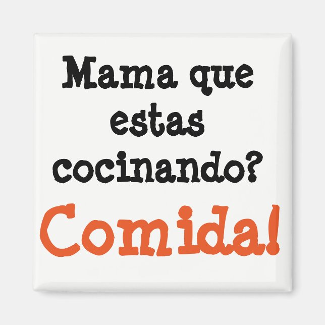Imã mama que cocinando... pesadas. (Frente)