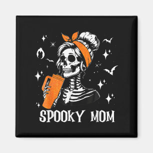 Imã Mamãe assustada Groovy Vintage Halloween Spooky Ma