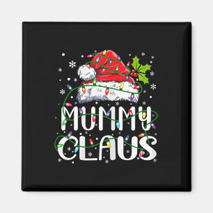 Imã Mamãe Claus Natal Santa Hat Matando Família Xm