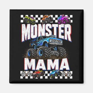 Imã Mamãe de Caminhão Monstro Família Correspondente C