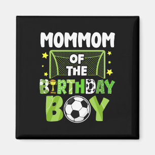 Imã Mamãe de Futebol Aniversário do Menino Festa Famíl