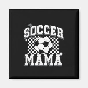 Imã Mamãe de Futebol - Temporada de Futebol Fã Vintage