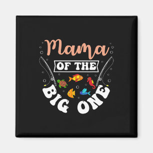 Imã Mamãe do Grande Um Festa de Aniversário de Pesca B