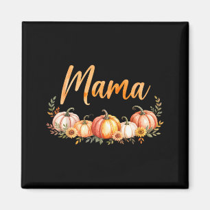 Imã Mamãe do Pequeno Abóbora Primeiro Aniversário Outo