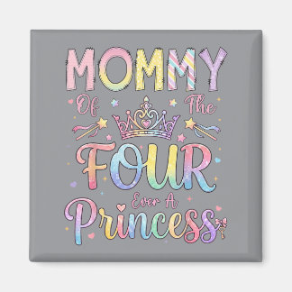 Imã Mamãe Dos Quatro É Uma Princesa Aniversário De 4 A