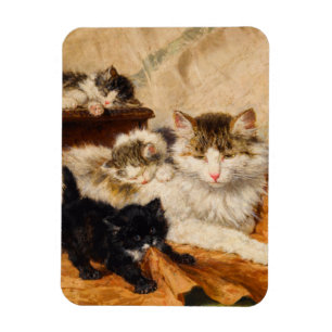 Ímã Mamãe e Seus Gatinhos