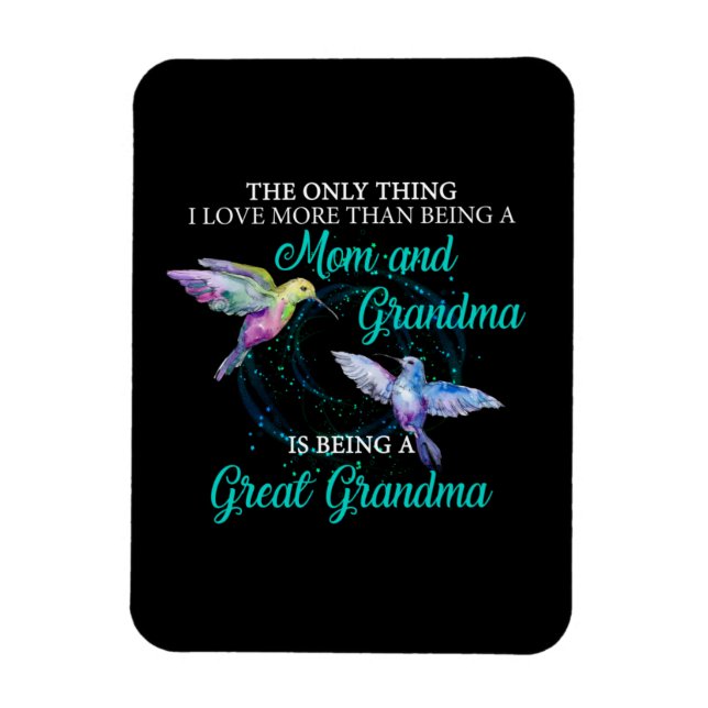 Ímã Mamãe E Vovó Estão Sendo Vovó Excelente (Vertical)