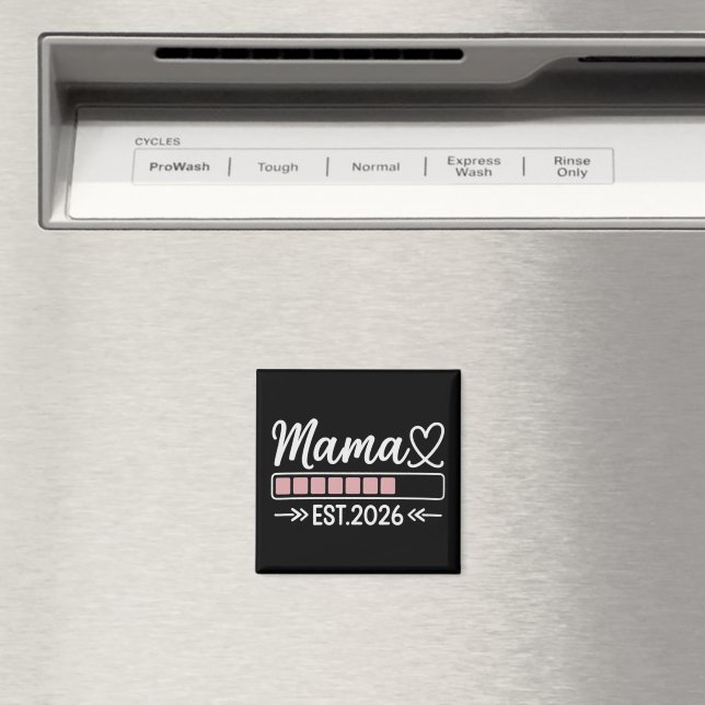 Imã Mamãe está. 2026 Anúncio de Gravidez Mamãe (In Situ (Dishwasher))