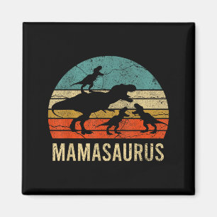 Imã Mamãe mamã dinossauro engraçado 3 três crianças