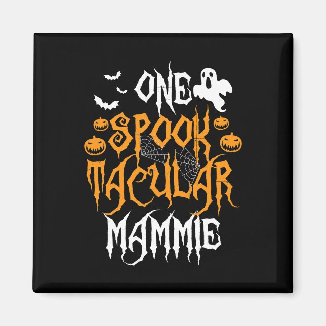 Imã Mamãe Matando o Halloway Familiar Spooktacular Mam (Frente)