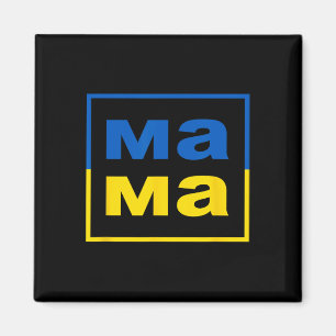 Imã Mamãe Ucraniana Mãe Bandeira Da Ucrânia Orgulhosa